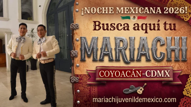 Mariachi noche mexicana Mariachi para 15 de septiembre Coyoacán